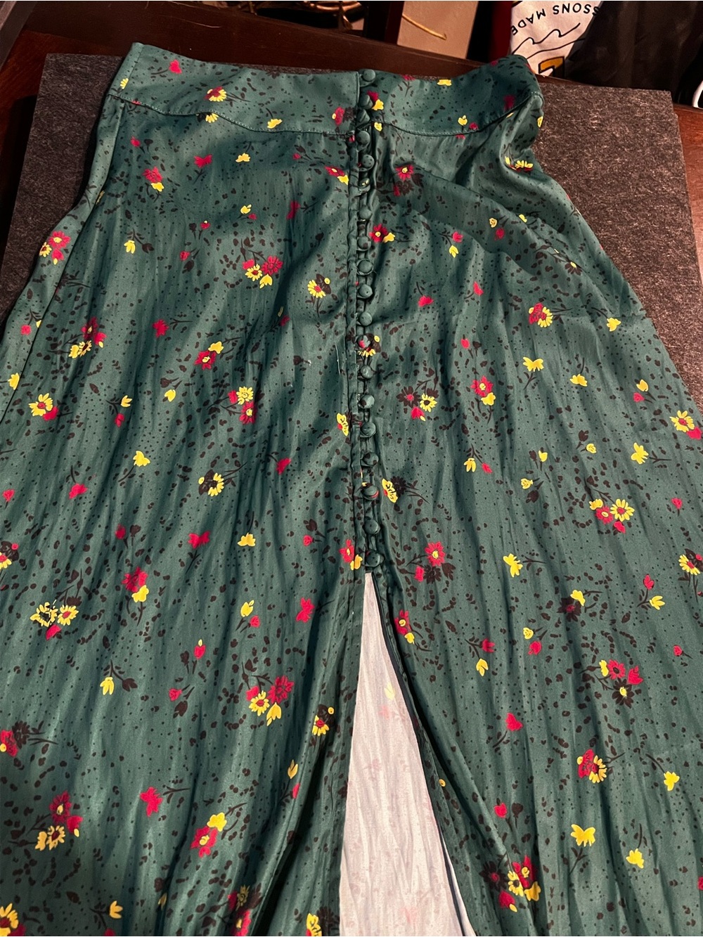 Free People Silk Floral Skirt - Picture 5 of 5